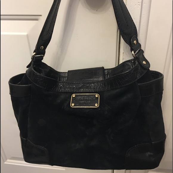 kate spade Handbags - Kate Spade authentic black leather hobo bag/purse